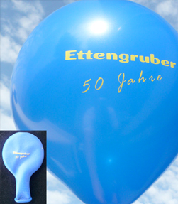 Latexballons extrastark und bedruckt